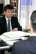 お客様との打ち合わせ