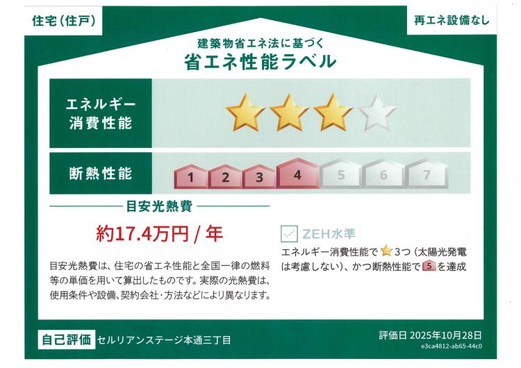 省エネ性能ラベル