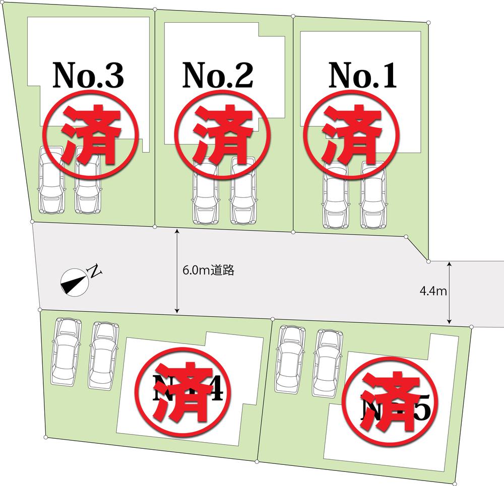 セルリアンステージ 川内の区画図