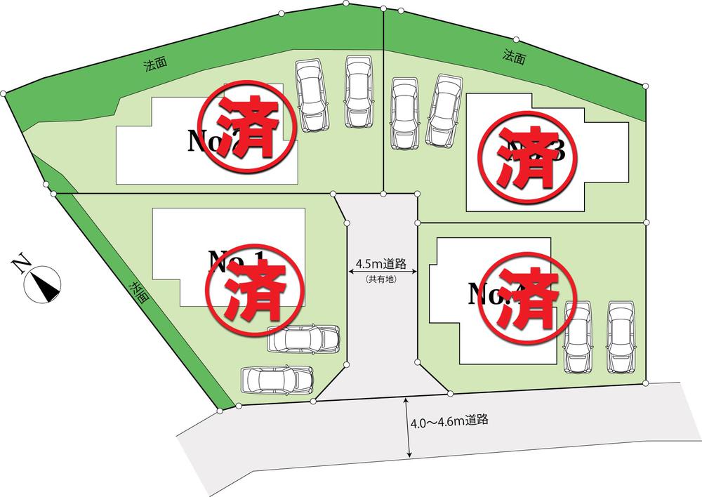 セルリアンビレッジ 西条寺家の区画図