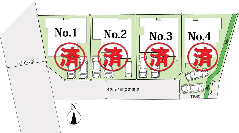 セルリアンステージ 八本松南の区画図