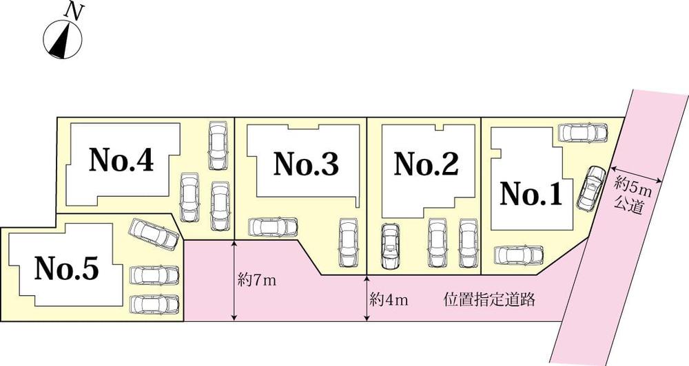 セルリアンステージ 大竹油見の区画図
