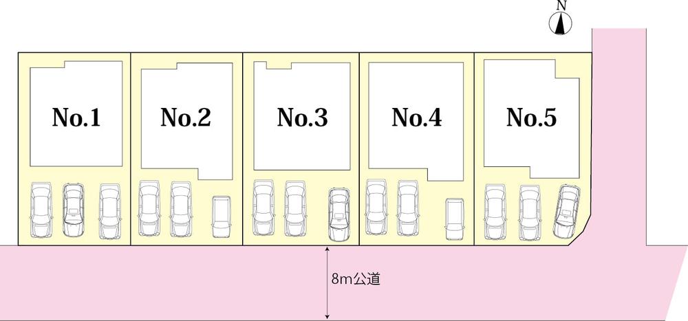 セルリアンビレッジ 円城寺の区画図