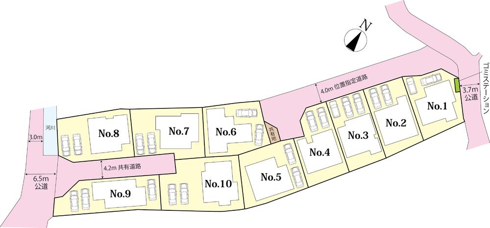 セルリアンステージ 中野東二丁目の区画図