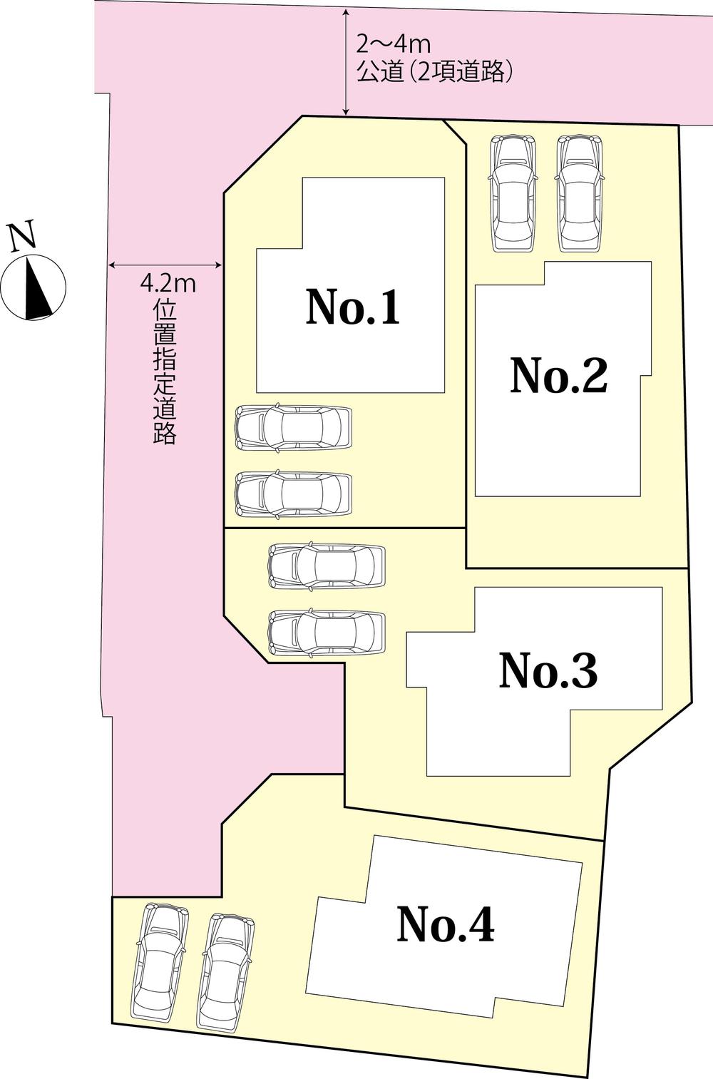 セルリアンステージ 錦見四丁目の区画図