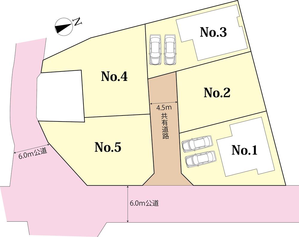 セルリアンタウン 西条土与丸 （第2期分譲）の区画図