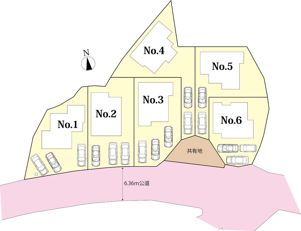 セルリアンステージ 八本松町原の区画図
