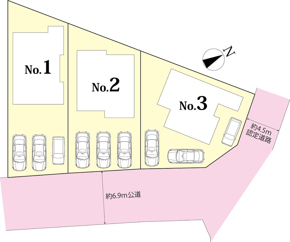 セルリアンステージ 倉敷市片島町の区画図