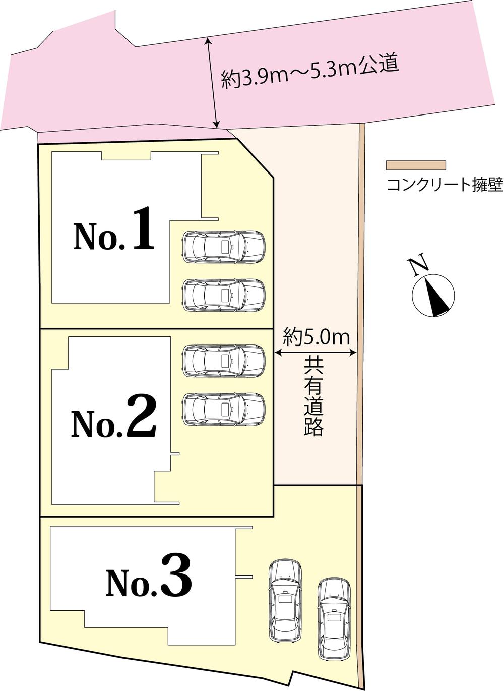 セルリアンステージ 吉浦岩神町の区画図
