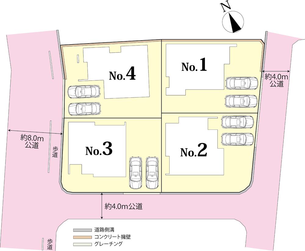 セルリアンステージ 室の木町四丁目の区画図