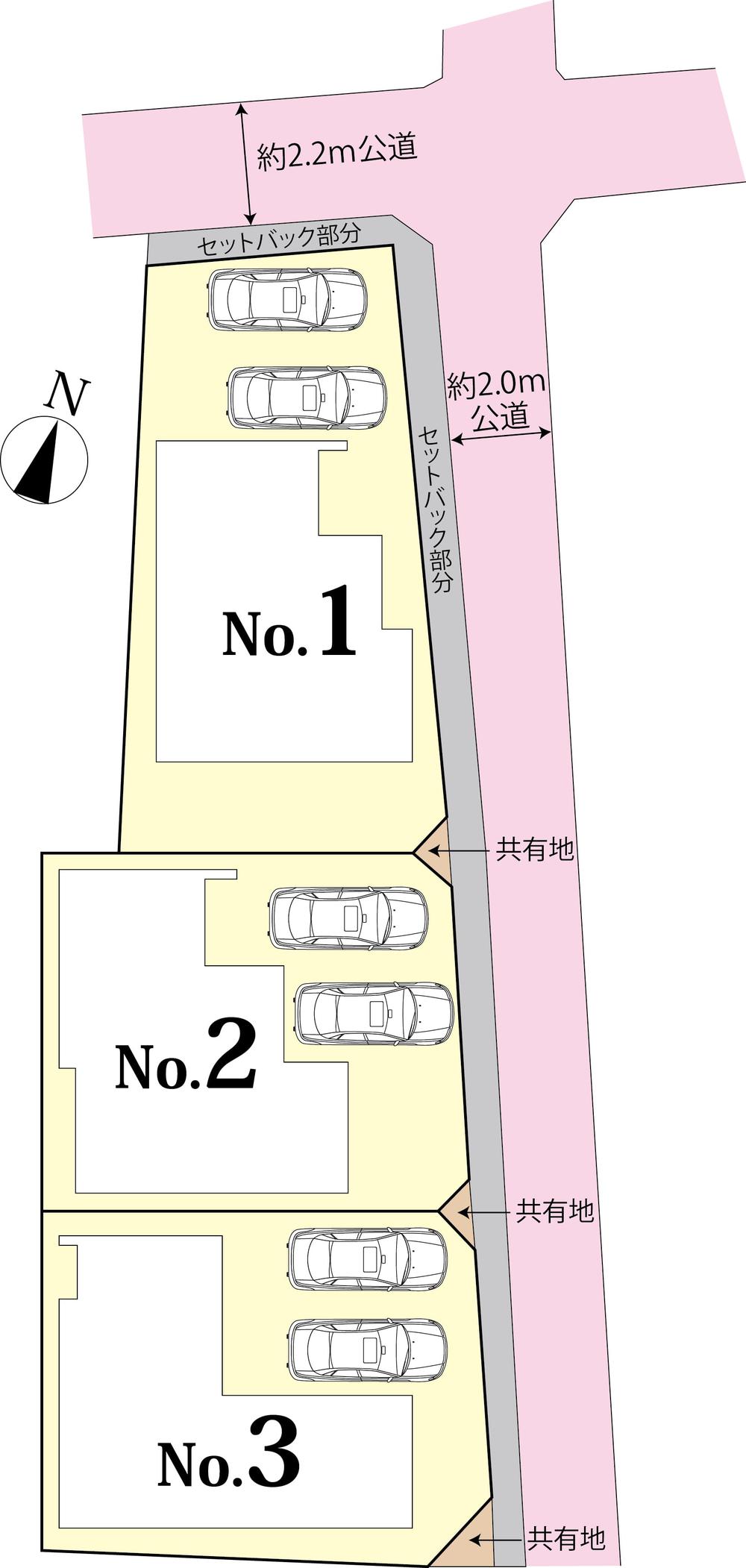 セルリアンステージ 錦見五丁目の区画図