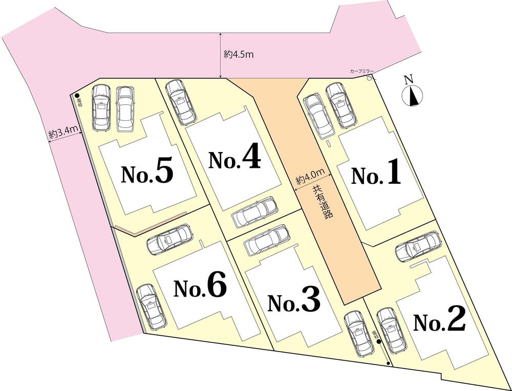 セルリアンステージ 仁方西神町の区画図