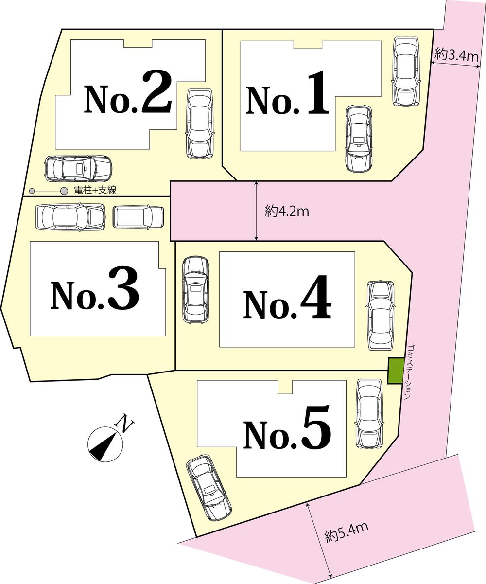 セルリアンステージ 吉浦本町二丁目の区画図