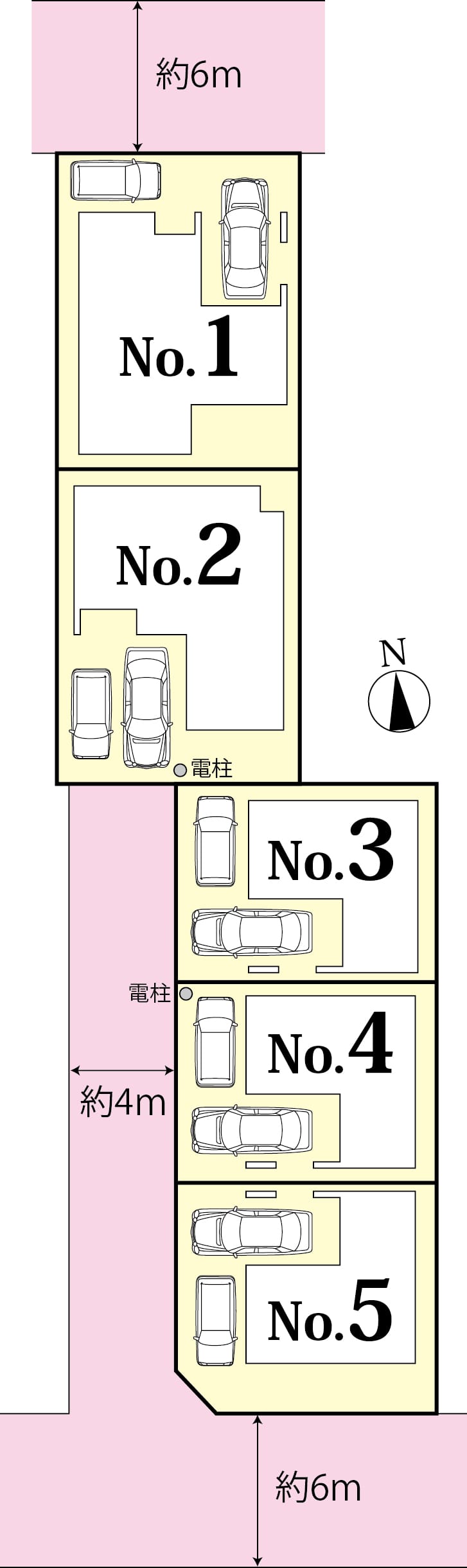 セルリアンステージ 宇品東七丁目の区画図