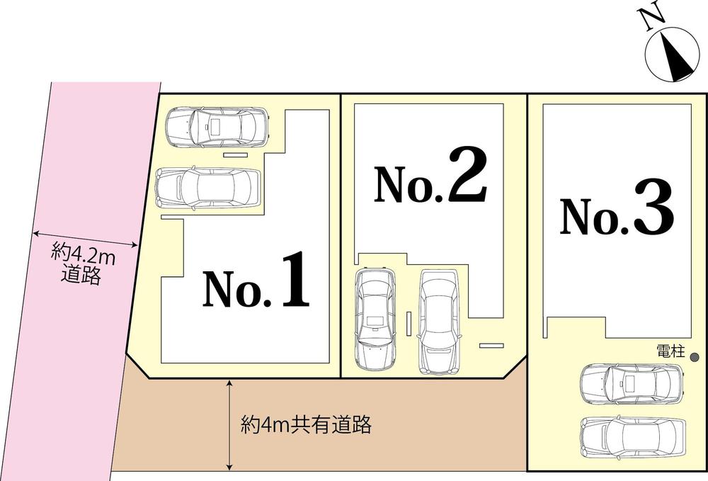 セルリアンステージ　福山市東川口町四丁目の区画図