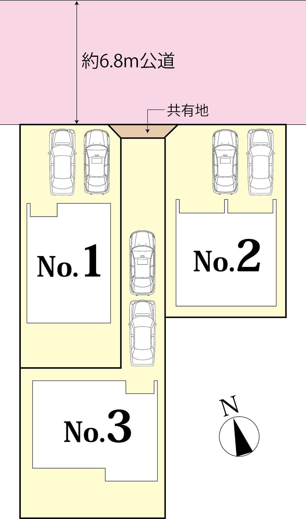 セルリアンステージ 福山市新涯一丁目の区画図