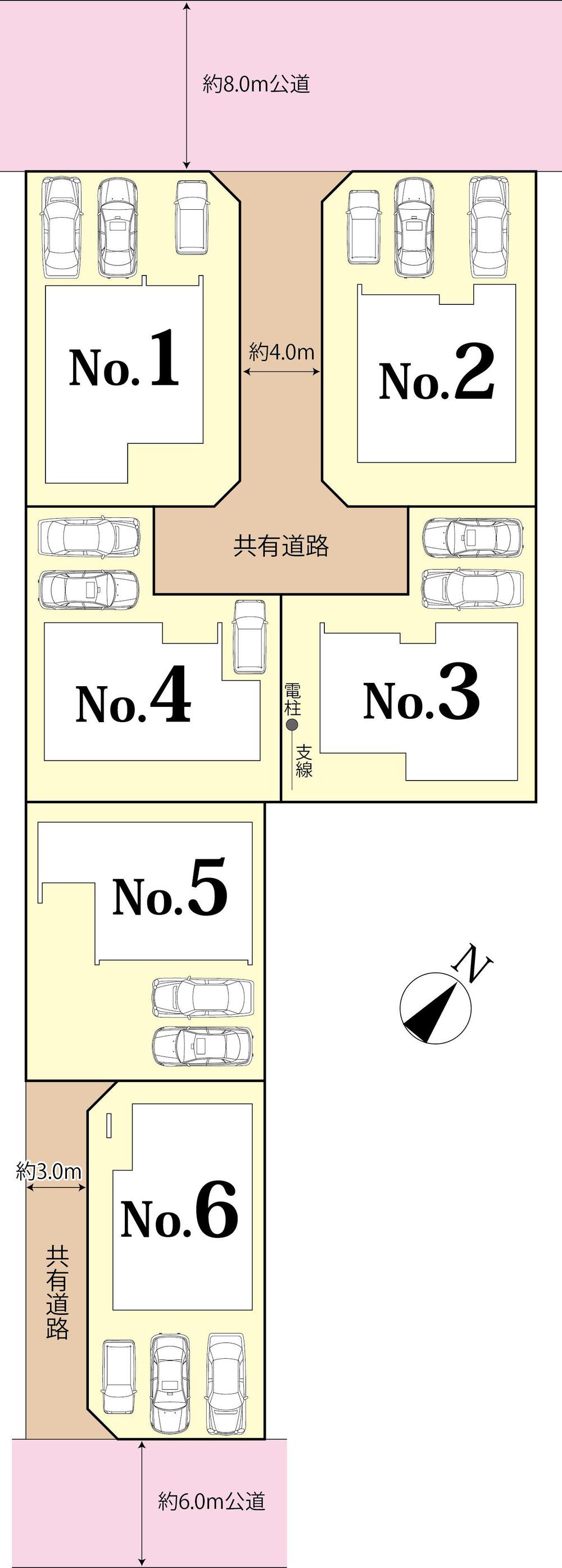 セルリアンステージ 福山春日町の区画図