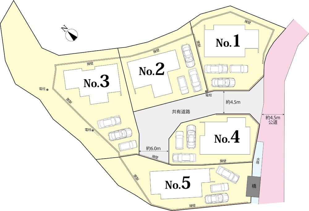 セルリアンステージ　呉市仁方中筋の区画図
