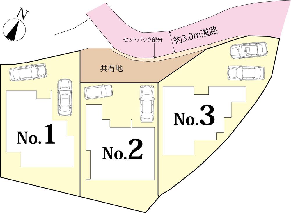 セルリアンステージ 山本八丁目の区画図