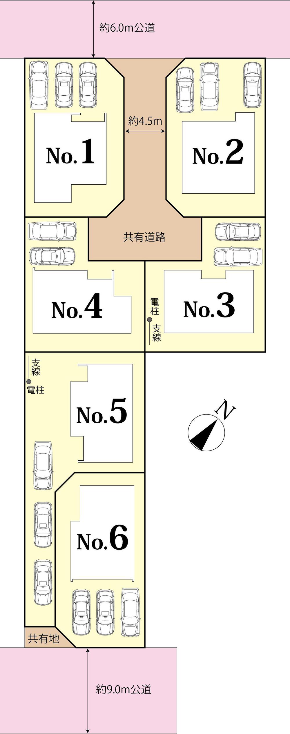 セルリアンステージ 水呑町の区画図