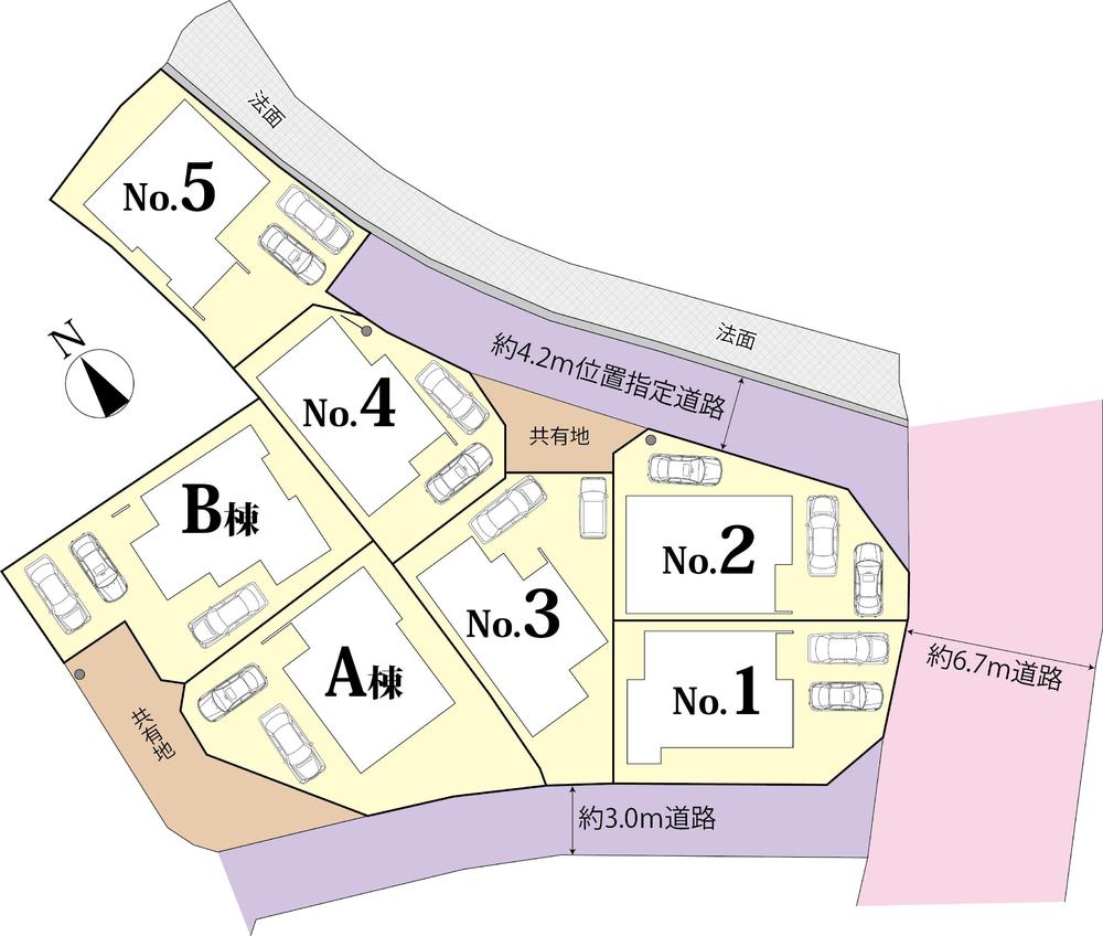 セルリアンステージ 口田南六丁目の区画図