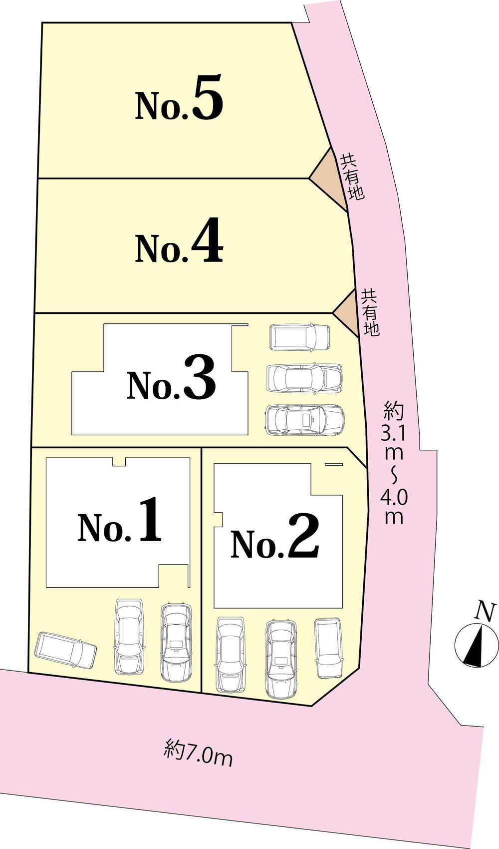 セルリアンステージ 川下町一丁目の区画図