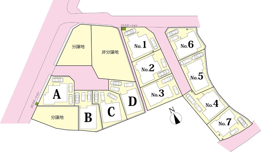 セルリアンステージ 千同三丁目の区画図