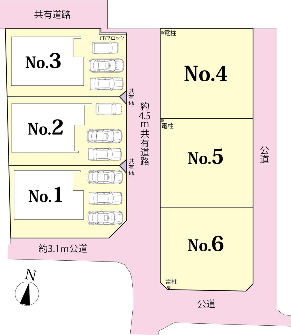 セルリアンステージ 総社三丁目の区画図