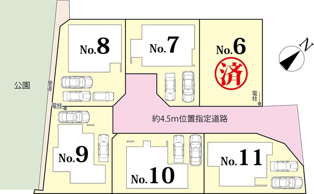 セルリアンステージ 中野二丁目の区画図