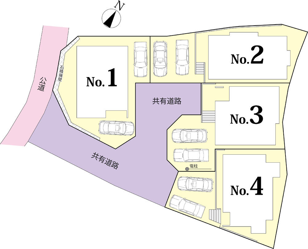 セルリアンステージ 中山上二丁目の区画図