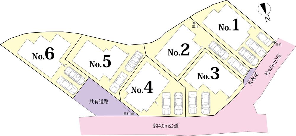 セルリアンステージ 伴東五丁目の区画図